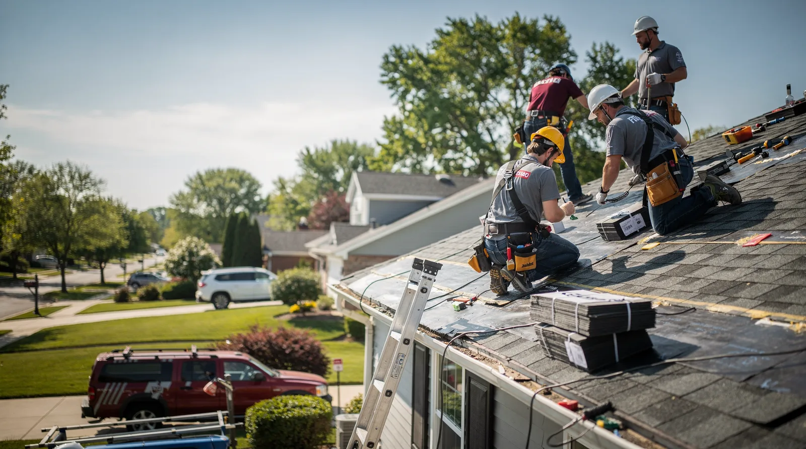 Roof Repair in West Liberty, IL around you